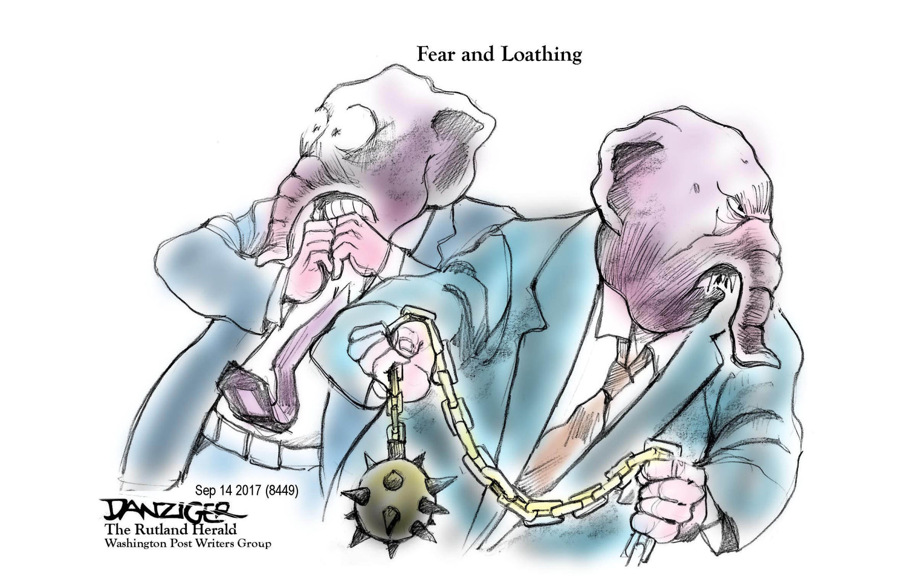 Jeff Danziger cartoon